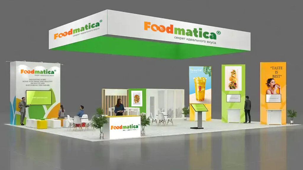 booth design for foodmatica